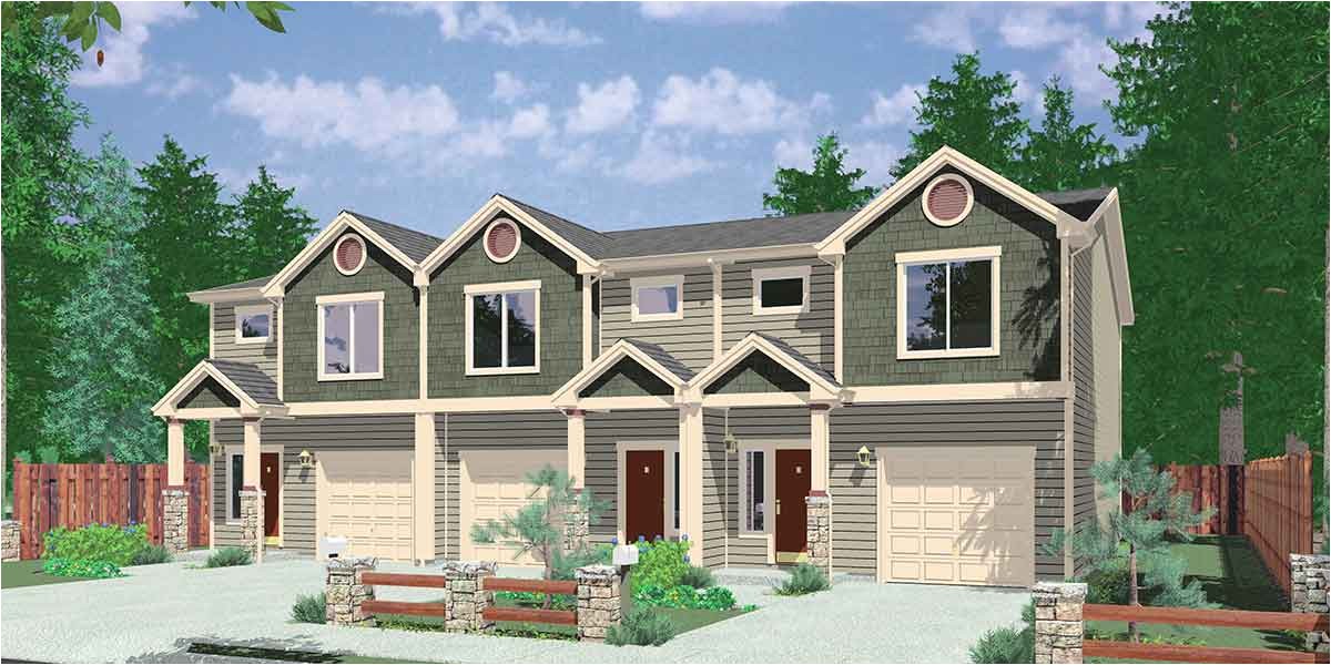 Triplex Home Plans Triplex House Plan with 3 Bedroom Units 38027lb 2nd Triplex Home Plans Triplex House Plan with 3 Bedroom Units 38027lb 2nd