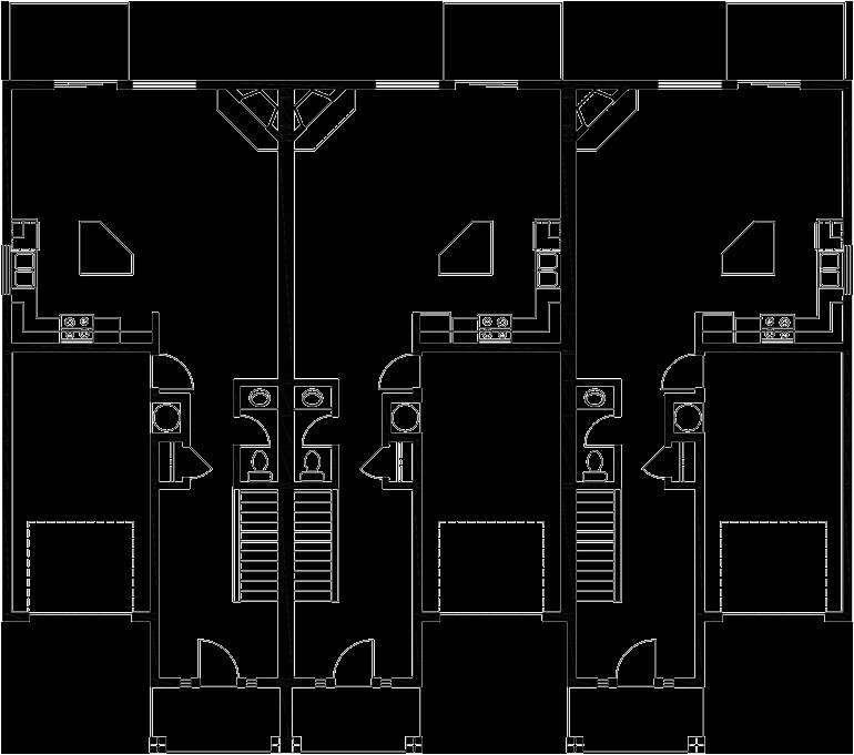 Triplex Home Plans Triplex House Plans Triplex House Plans with Garage T 412 Triplex Home Plans Triplex House Plans Triplex House Plans with Garage T 412