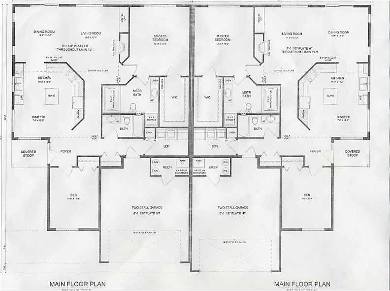 Twin Home Floor Plans House Plans and Home Designs Free Blog Archive Twin