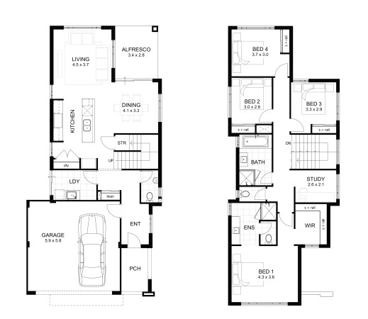 Two Floor House Plans and Elevation Wonderful Double Storey 4 Bedroom House Designs Perth Apg Two Floor House Plans and Elevation Wonderful Double Storey 4 Bedroom House Designs Perth Apg