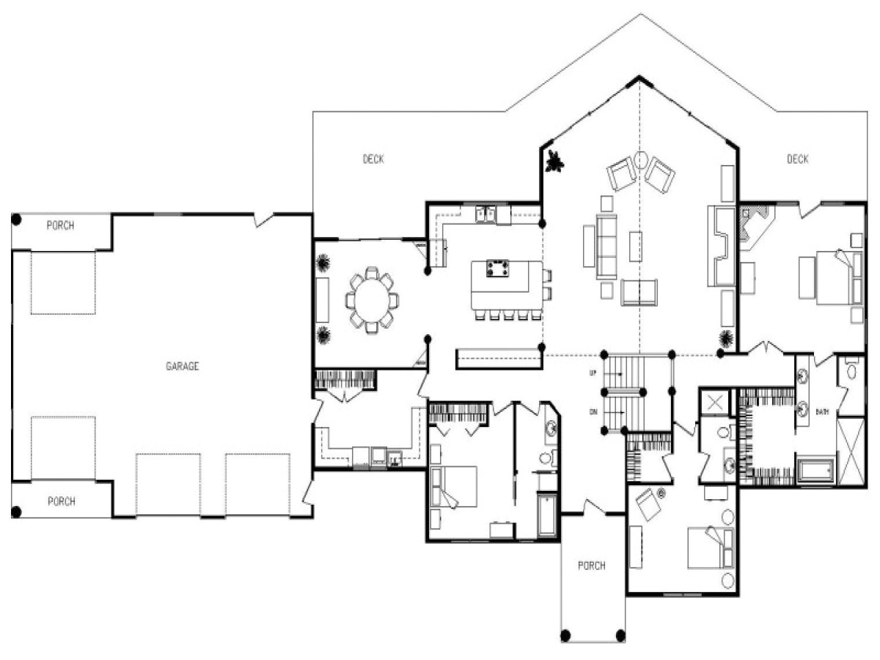 Unique Home Plans with Photos Open Floor Plan Design Ideas Unique Open Floor Plan Homes