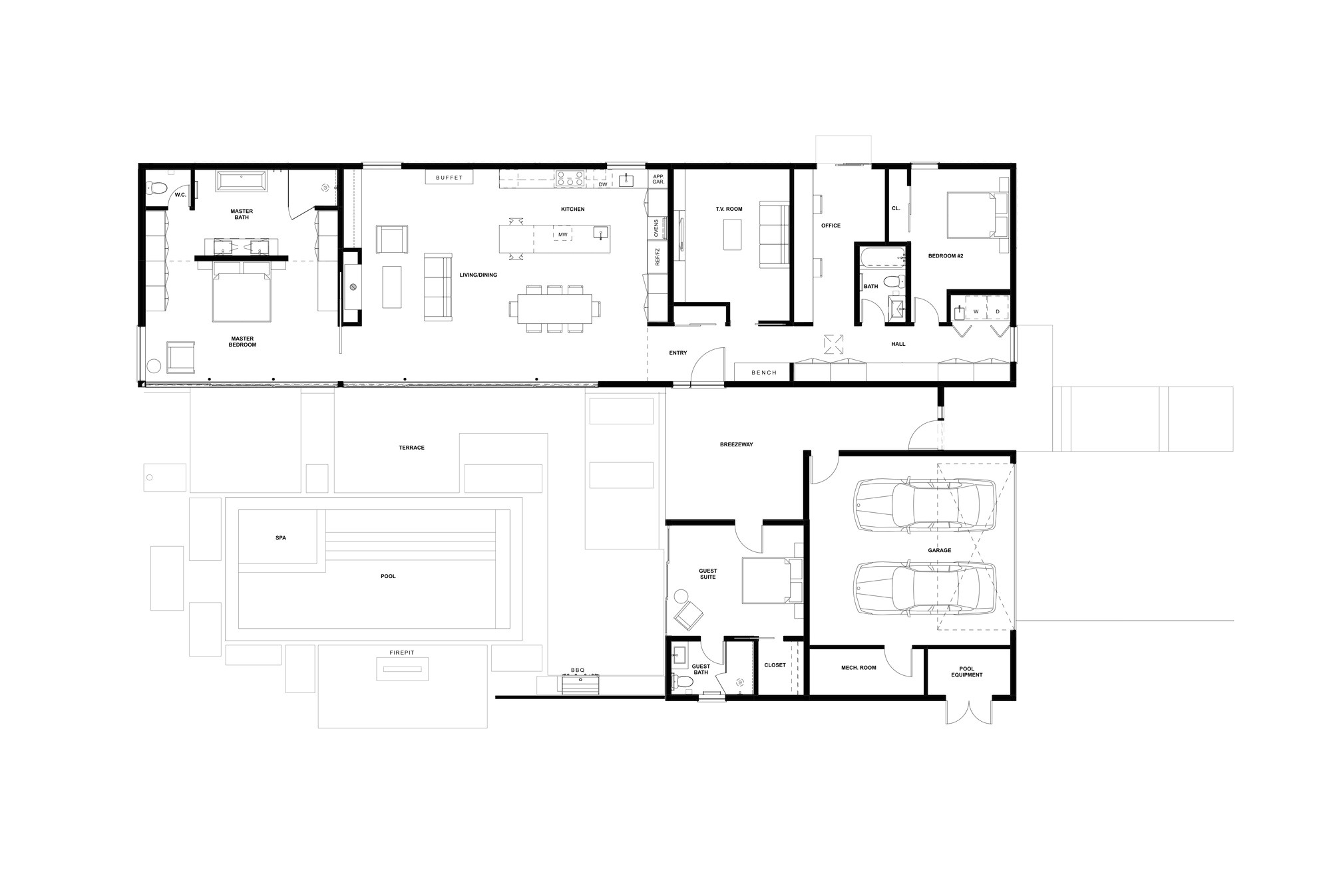 Wall Homes Floor Plan Gallery Of Glass Wall House Klopf Architecture 19 Wall Homes Floor Plan Gallery Of Glass Wall House Klopf Architecture 19