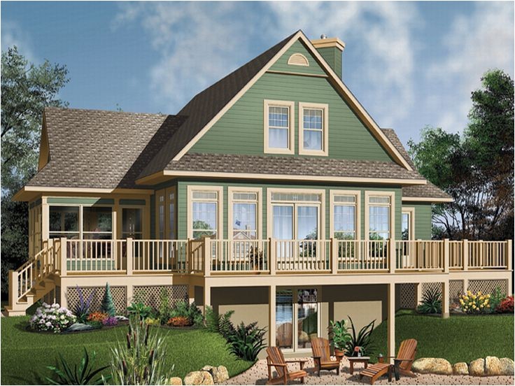 Water Front Home Plans Plan 027h 0104 Find Unique House Plans Home Plans and