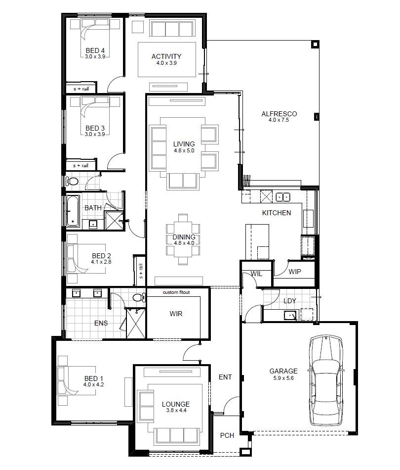 Wide Frontage House Plans Wide Frontage House Designs 28 Images 18m Wide House Wide Frontage House Plans Wide Frontage House Designs 28 Images 18m Wide House