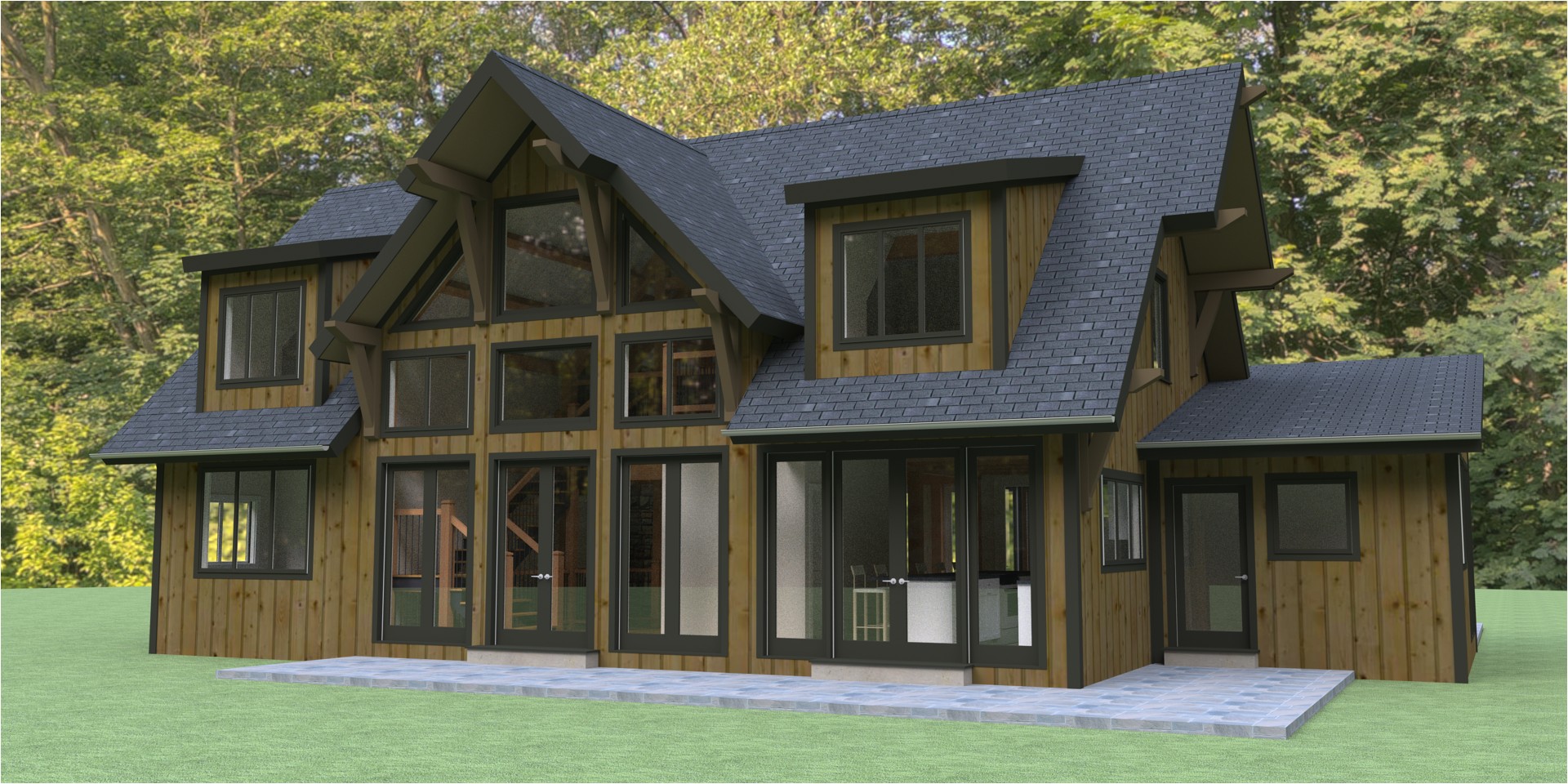 Wood Frame Home Plans Hybrid Timber Frame House Plans Archives Mywoodhome Com Wood Frame Home Plans Hybrid Timber Frame House Plans Archives Mywoodhome Com