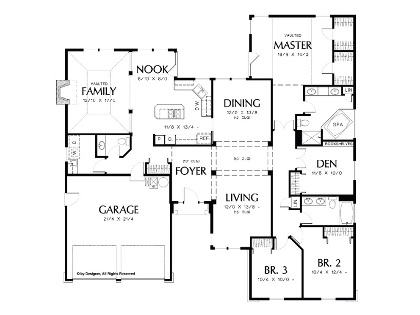 Www Eplans Com House Plans Eplans Ranch House Plan Entertain Elegance 2378 Square