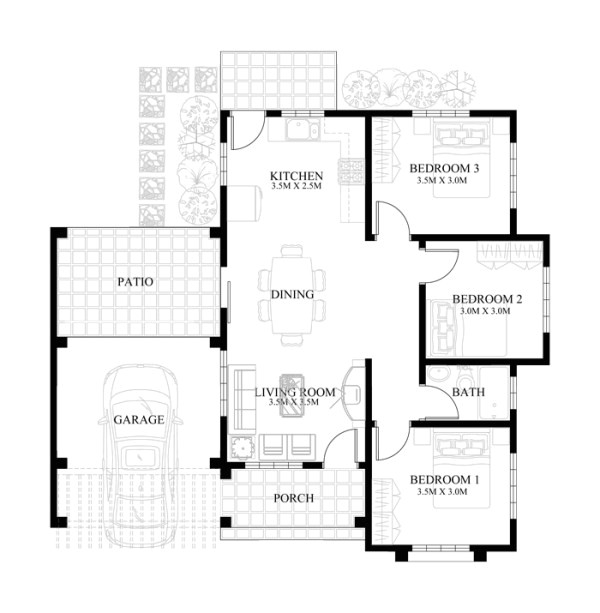 Www Eplans Com House Plans Small House Design 2013004 Pinoy Eplans Modern House