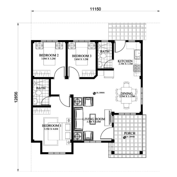 Www Eplans Com House Plans Small House Design Shd 2015013 Pinoy Eplans Modern