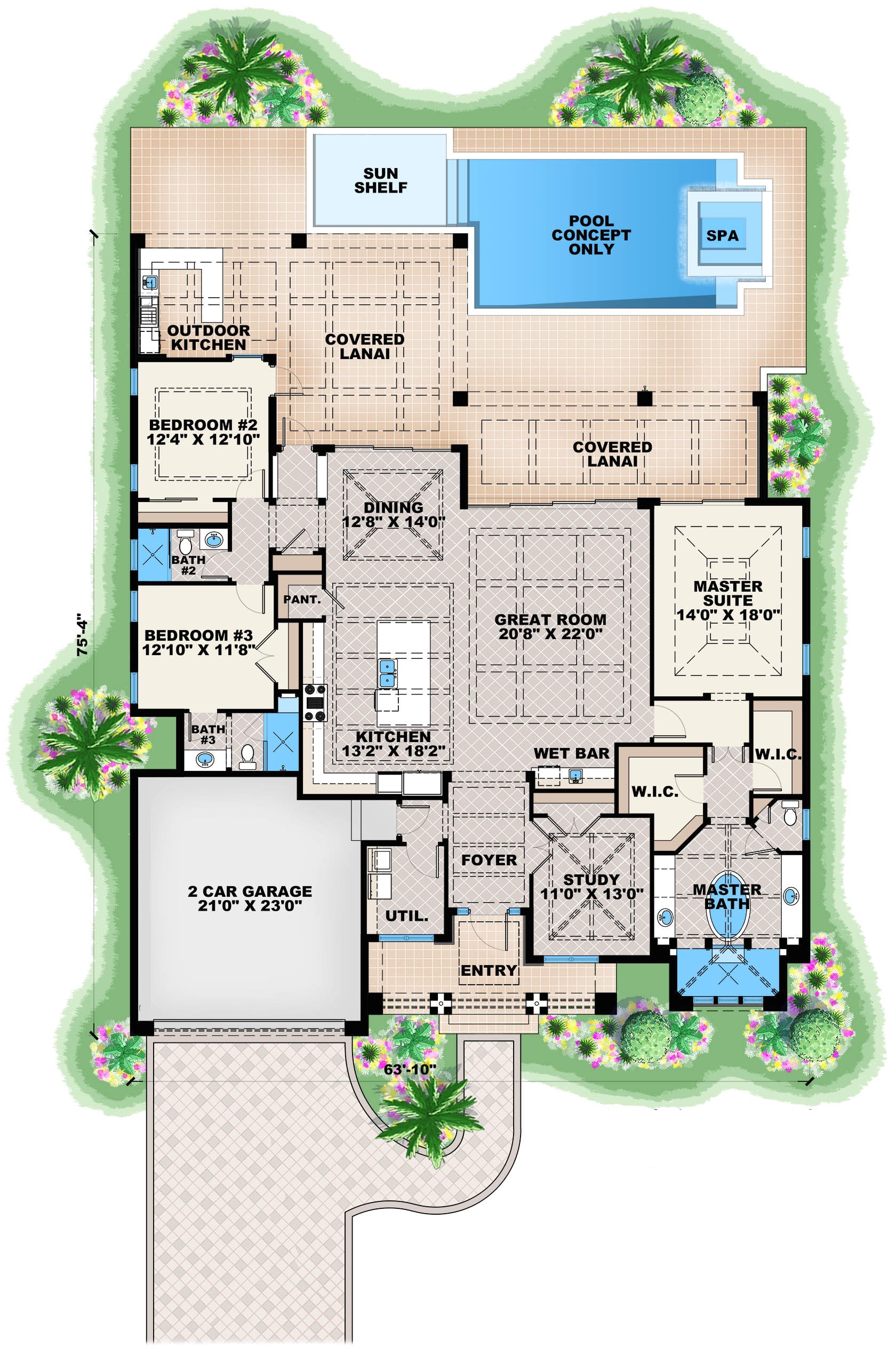 Www Home Plan Contemporary House Plan 175 1134 3 Bedrm 2684 Sq Ft Www Home Plan Contemporary House Plan 175 1134 3 Bedrm 2684 Sq Ft