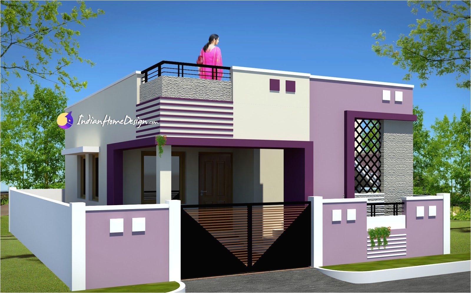 Www.small House Plans Indian Small House Design 2 Bedroom Modern House Plan Www.small House Plans Indian Small House Design 2 Bedroom Modern House Plan