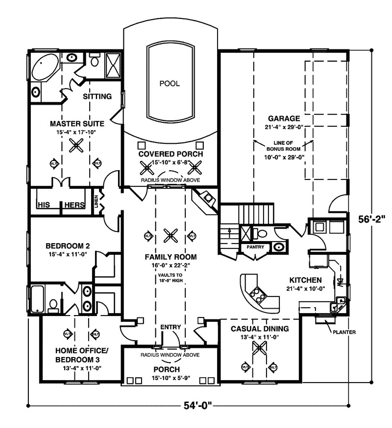 1 Story Home Plans Crandall Cliff One Story Home Plan 013d 0130 House Plans