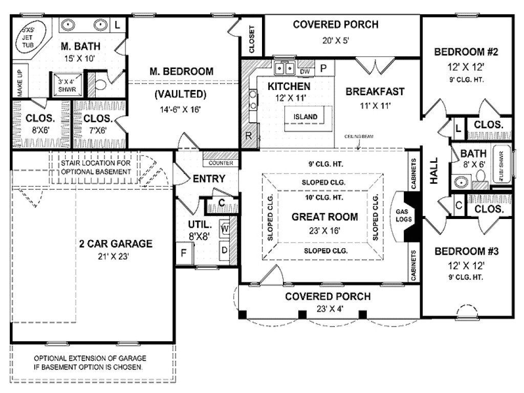 1 Story Home Plans Small One Story House Plans Best One Story House Plans