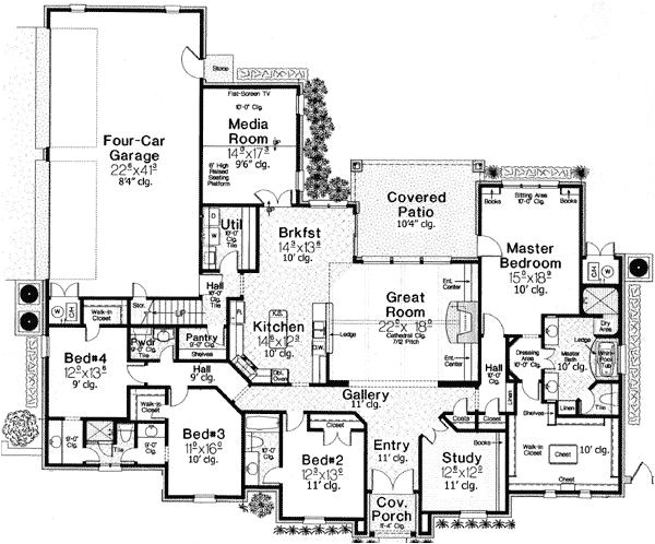 1 Story House Plans with Bonus Room Luxurious Master Suite 1 Story House Plans with Bonus Room Luxurious Master Suite