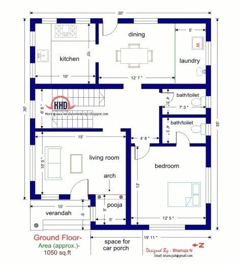 1000 Sq Ft House Plans 3 Bedroom Indian Style 3 Bedroom House Plans Indian Style Luxury 1000 Sq Ft House