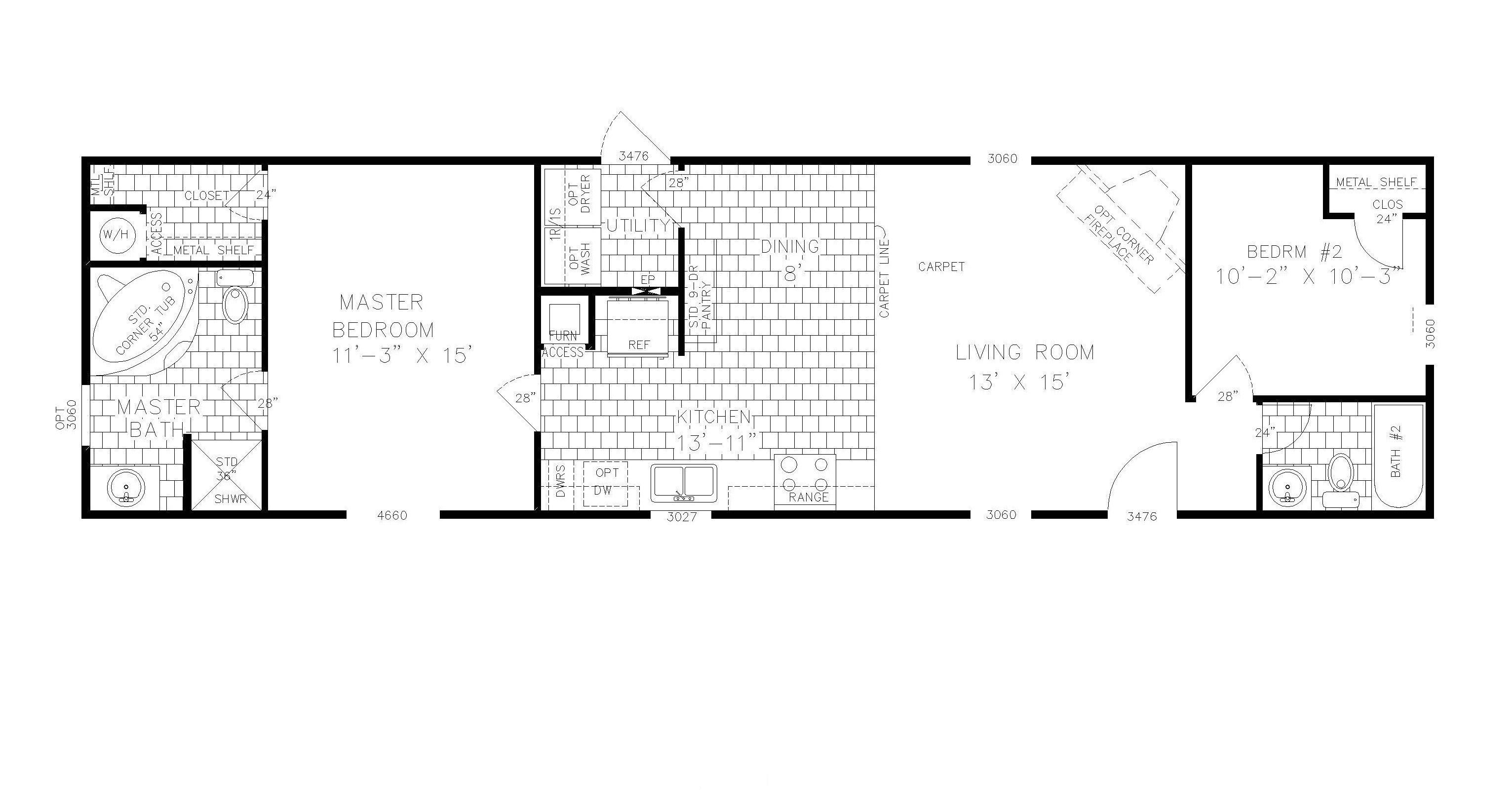 16×60 Mobile Home Floor Plans Lexington Putnam Homes Putnam Homes 16×60 Mobile Home Floor Plans Lexington Putnam Homes Putnam Homes