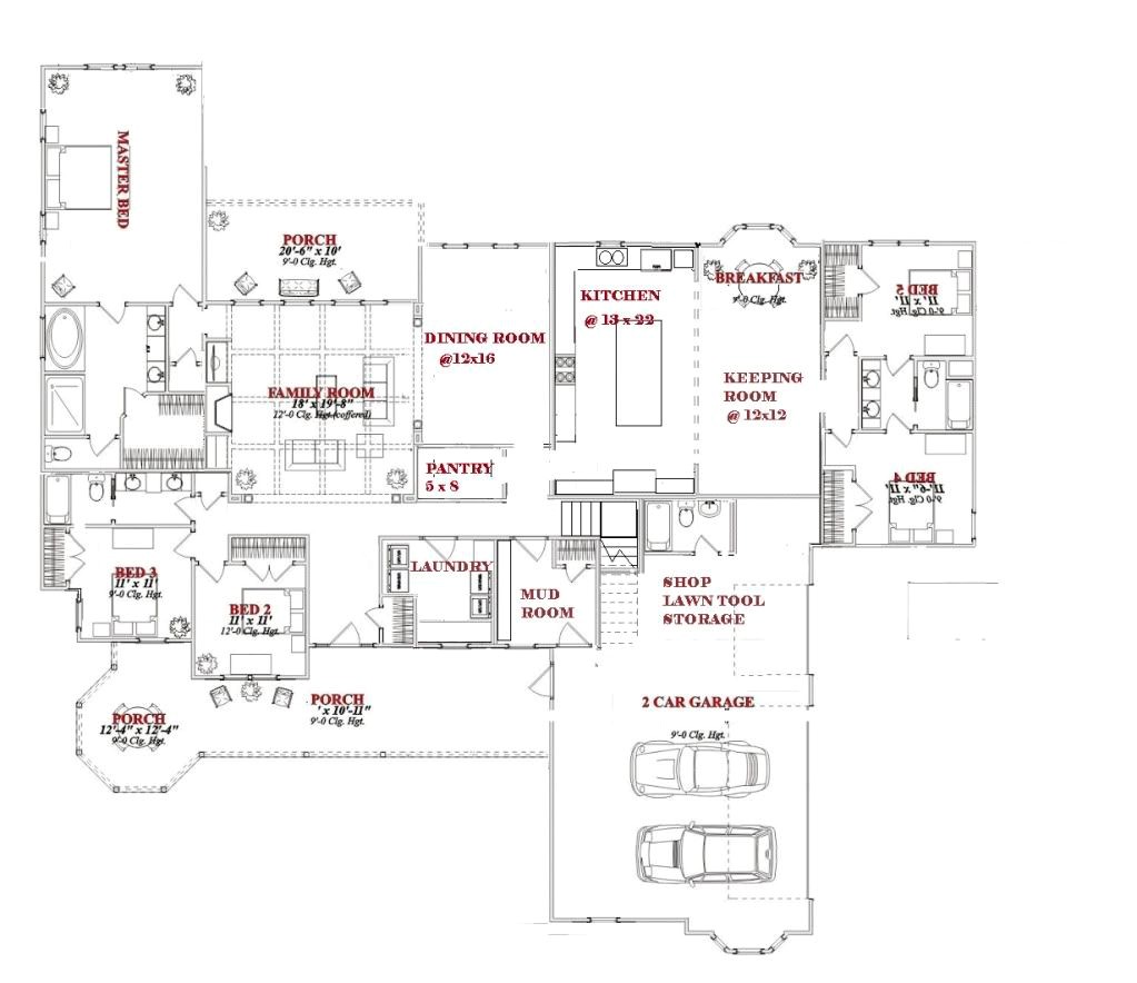 3000 Sq Ft 1 1/2 Story House Plans 3000 Sq Ft House Plans One Story 2018 House Plans and