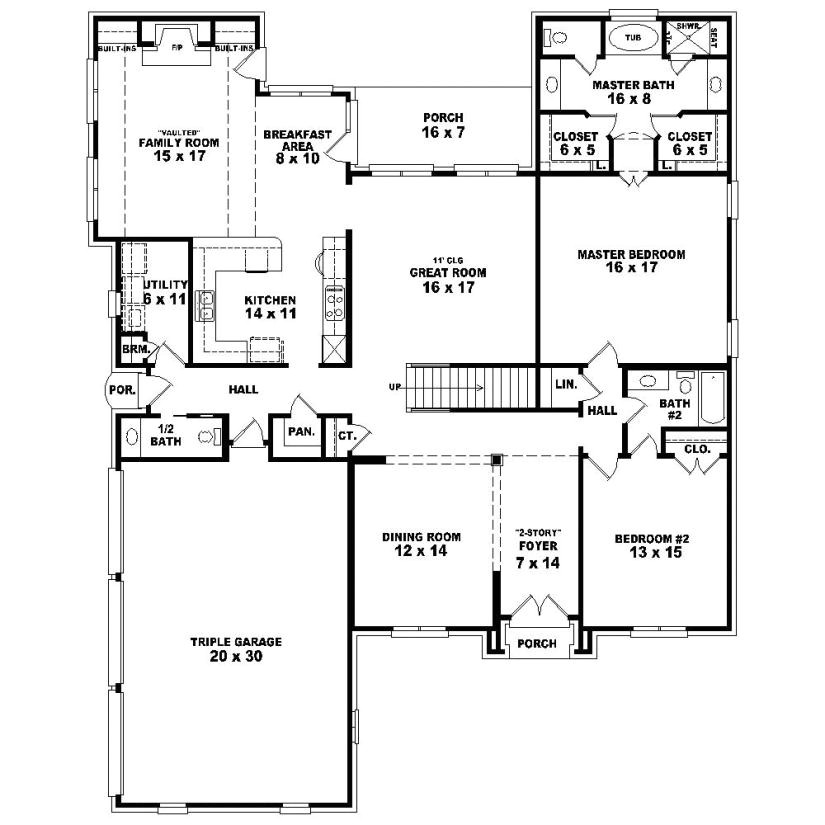 4 Bedroom 3.5 Bath House Plans 4 Bedroom 3 5 Bath House Plans Bedroom at Real Estate