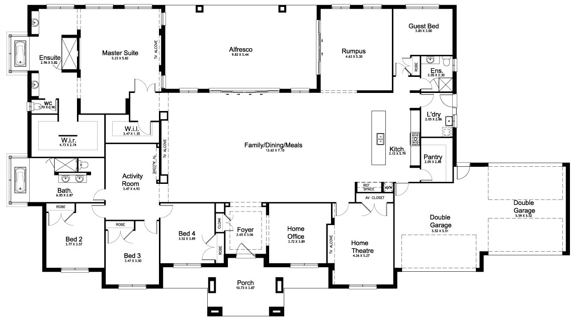 Acreage Homes Floor Plans Floor Plan Friday 5 Bedroom Acreage Home Acreage Homes Floor Plans Floor Plan Friday 5 Bedroom Acreage Home