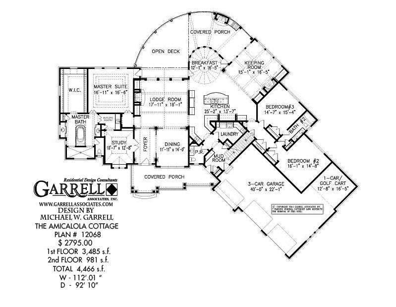 Amicalola Cottage House Plan 12068 Amicalola Cottage House Plan 12068 Covered Porch Plans