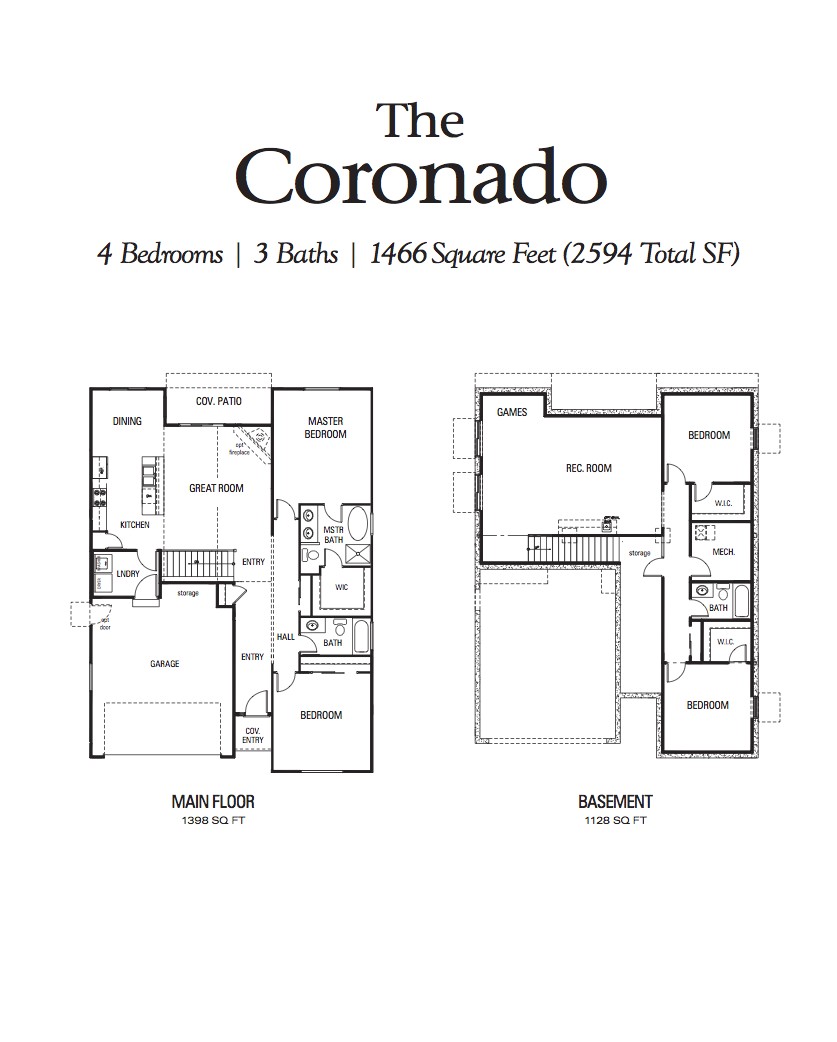 Aspen Homes Floor Plans the Coronado New Homes In Colorado Springs by aspen View