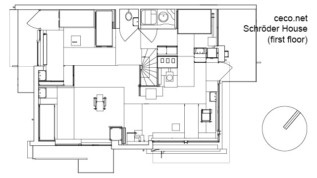 Autocad Home Plans Drawings Free Download Autocad Drawing Schroder House In Utrecht First Floor Dwg Autocad Home Plans Drawings Free Download Autocad Drawing Schroder House In Utrecht First Floor Dwg