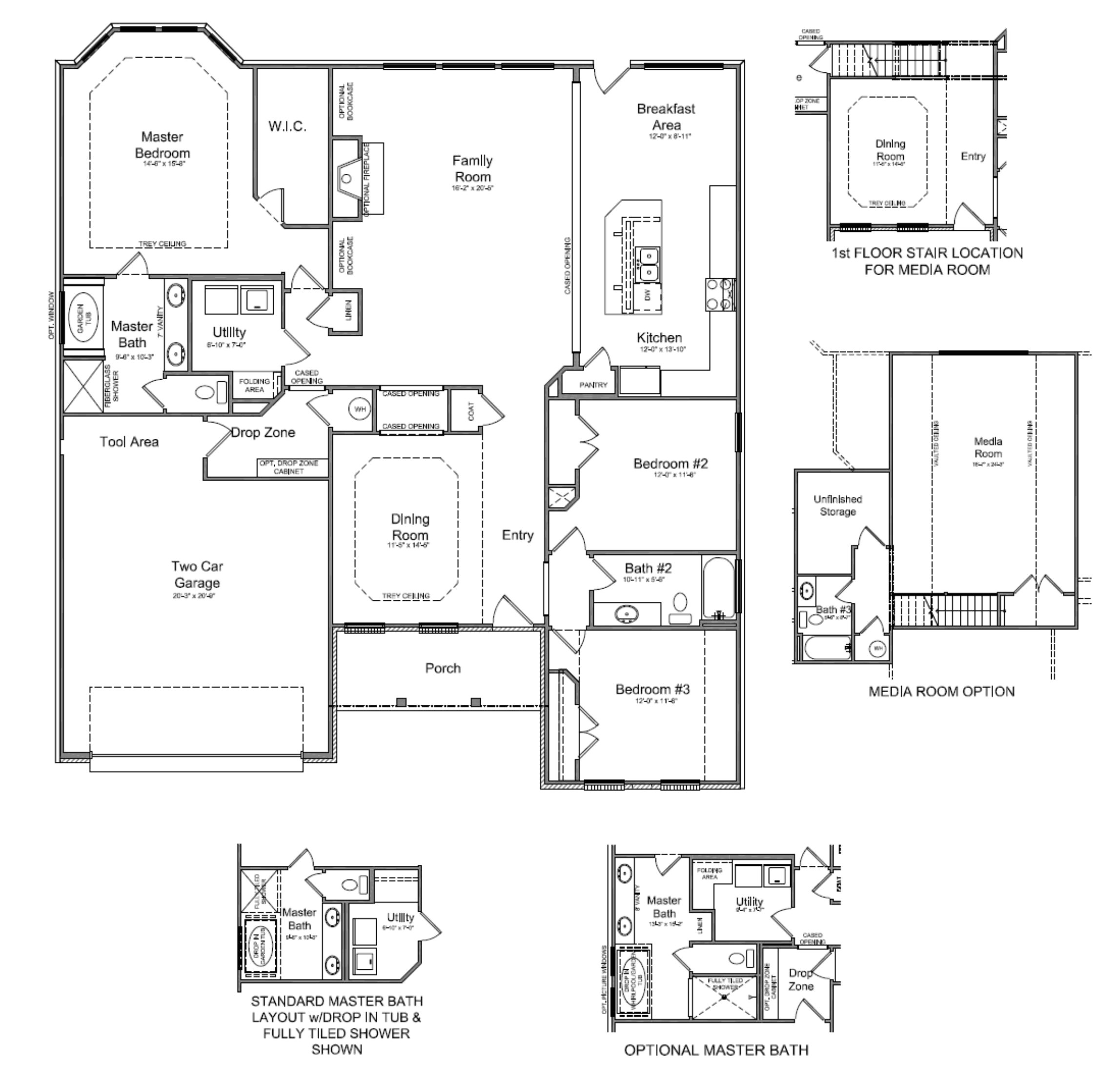 Ball Homes Floor Plans Floor Plans