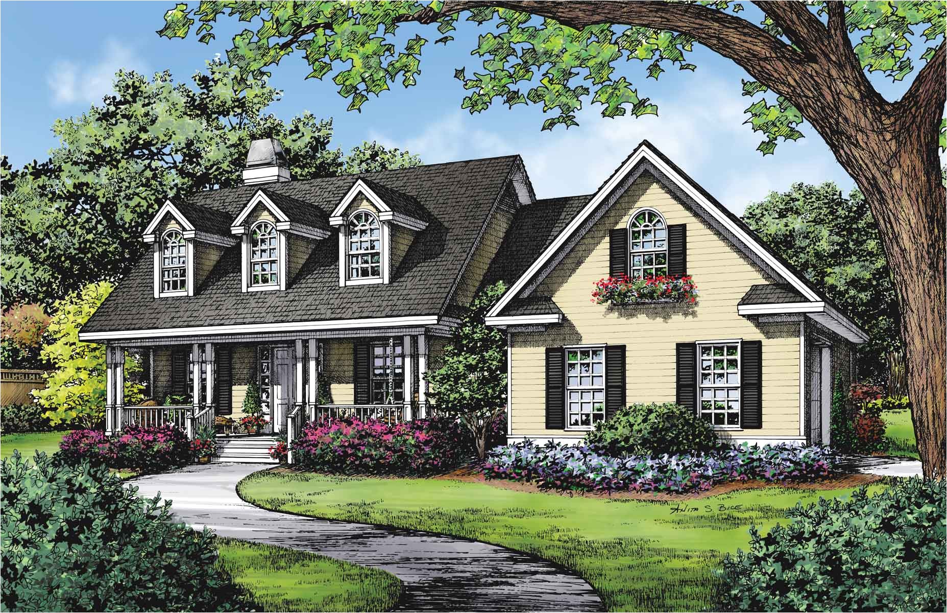 Cape Home Plans Dream Home Plans the Classic Cape Cod Houseplansblog