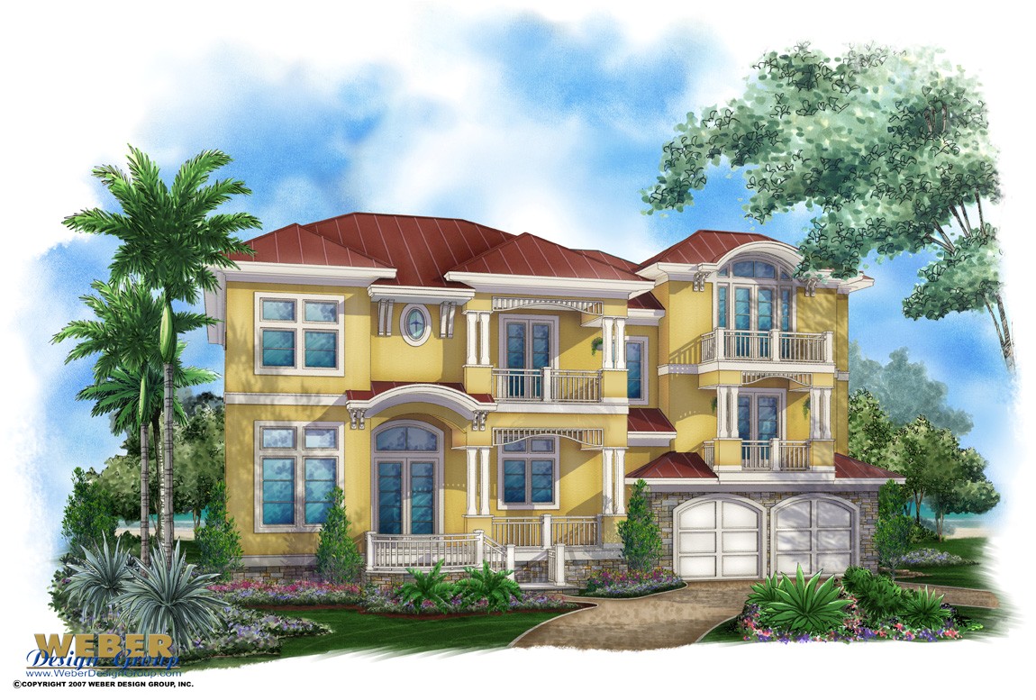 Caribbean Home Plans 3 Story Caribbean House Plan Beach Home Design for Caribbean Home Plans 3 Story Caribbean House Plan Beach Home Design for