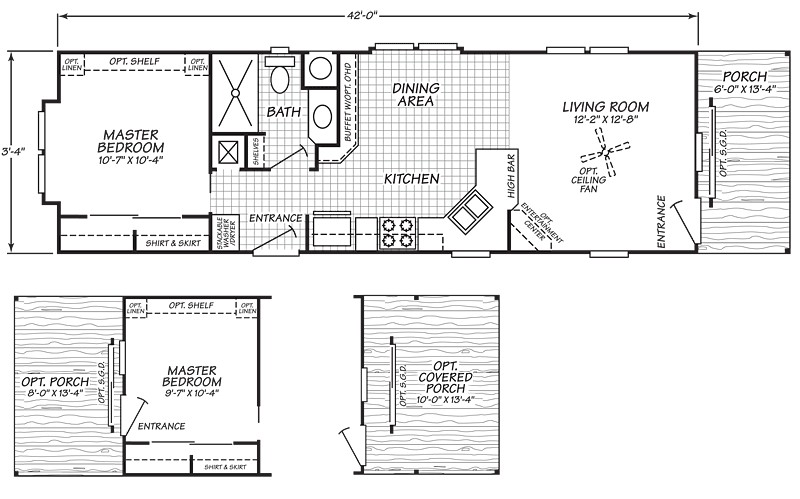 Champion Manufactured Home Floor Plans Champion Single Wide Mobile Home Floor Plans Modern