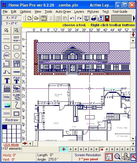 Computer Program to Draw House Plans Home Plan Pro Home Drawing software Free Download software