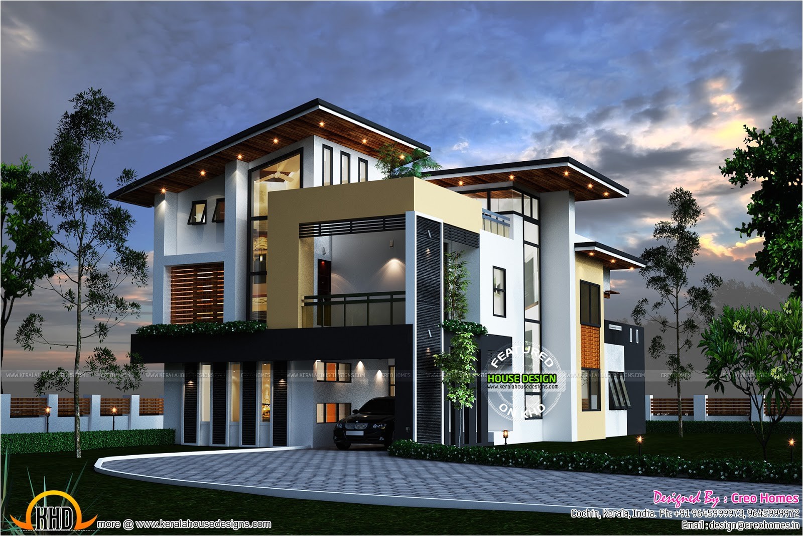 Contemporary Style Home Plans In Kerala Kerala Contemporary House Kerala Home Design and Floor Plans Contemporary Style Home Plans In Kerala Kerala Contemporary House Kerala Home Design and Floor Plans