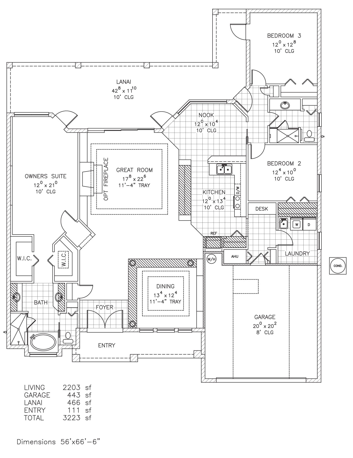 Custom Home Floor Plans Florida Carolina New Home Floor Plan Palm Coast and Flagler