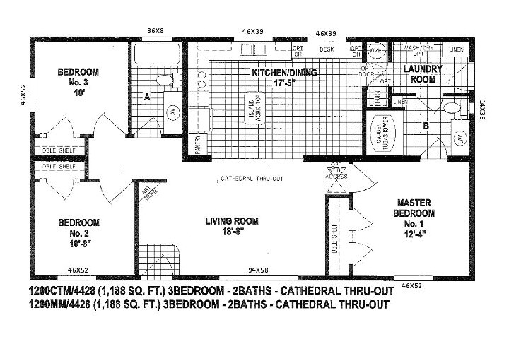 Double Wide Homes Floor Plan 24 X 48 Homes Floor Plans Double Wide Homes Floor Plan 24 X 48 Homes Floor Plans