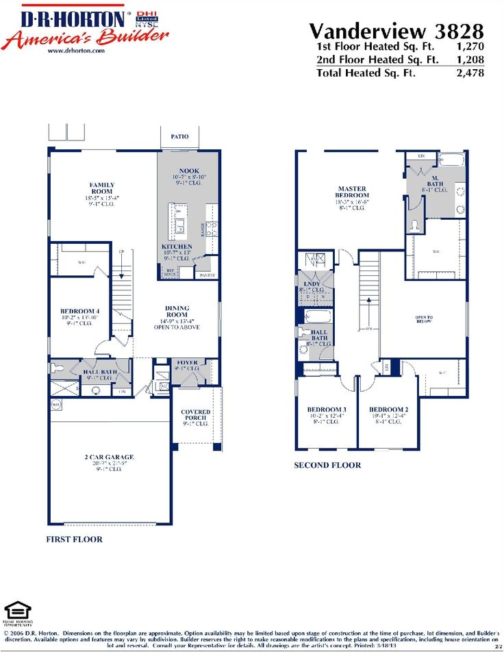Dr Horton Home Share Floor Plans Dr Horton Vanderview Floor Plan Via Www Nmhometeam Com