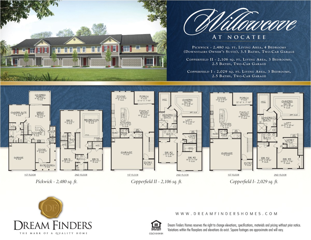 Dream Finders Homes Floor Plans Dream Finders Homes Wellington Floor Plan