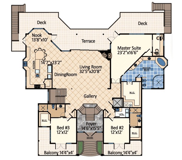 Dream Homes House Plans Ocean Dream House Plan 31809dn Architectural Designs Dream Homes House Plans Ocean Dream House Plan 31809dn Architectural Designs