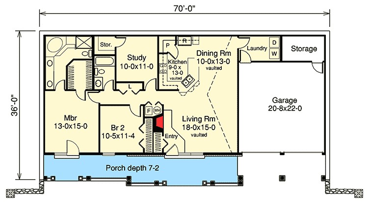 Earth Sheltered Home Floor Plans Earth Berm Home Plan with Style 57130ha Architectural