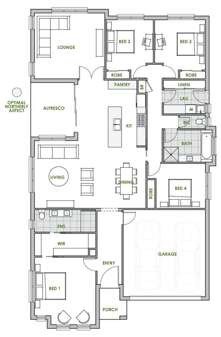 Efficient Home Design Plans Modern House Plans Space Efficient Plan Apartment Floor
