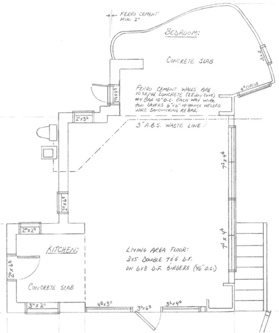 Ferrocement House Plans Chapter 1 Foundation