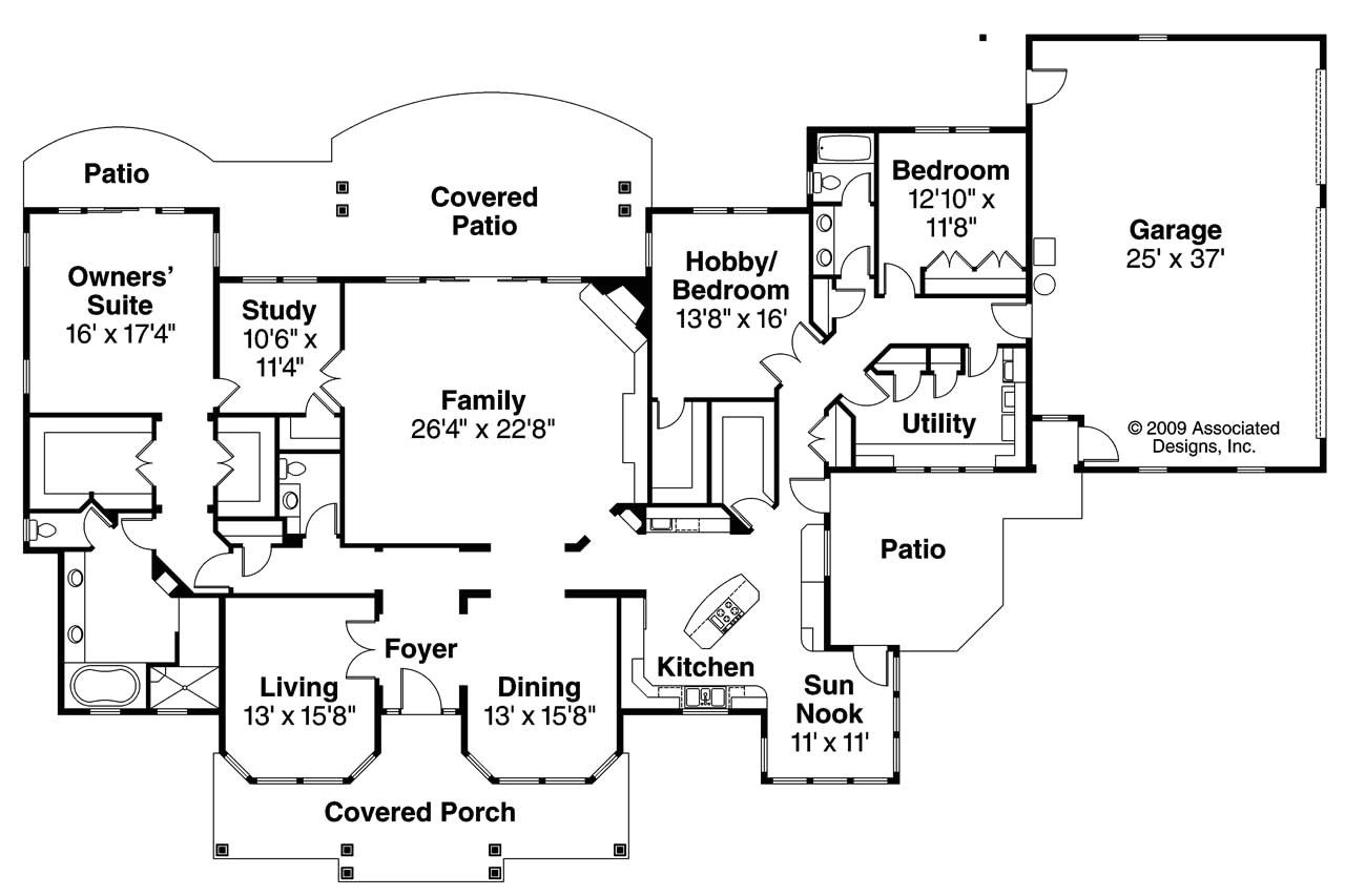 Fl Home Plans Florida House Plans Cloverdale 30 682 associated Designs Fl Home Plans Florida House Plans Cloverdale 30 682 associated Designs
