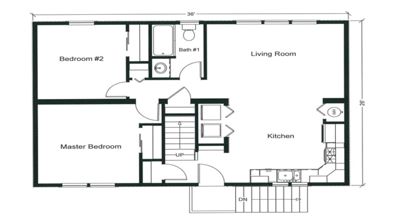 Floor Plans for 2 Bedroom Homes 2 Bedroom Apartment Floor Plan 2 Bedroom Open Floor Plan Floor Plans for 2 Bedroom Homes 2 Bedroom Apartment Floor Plan 2 Bedroom Open Floor Plan