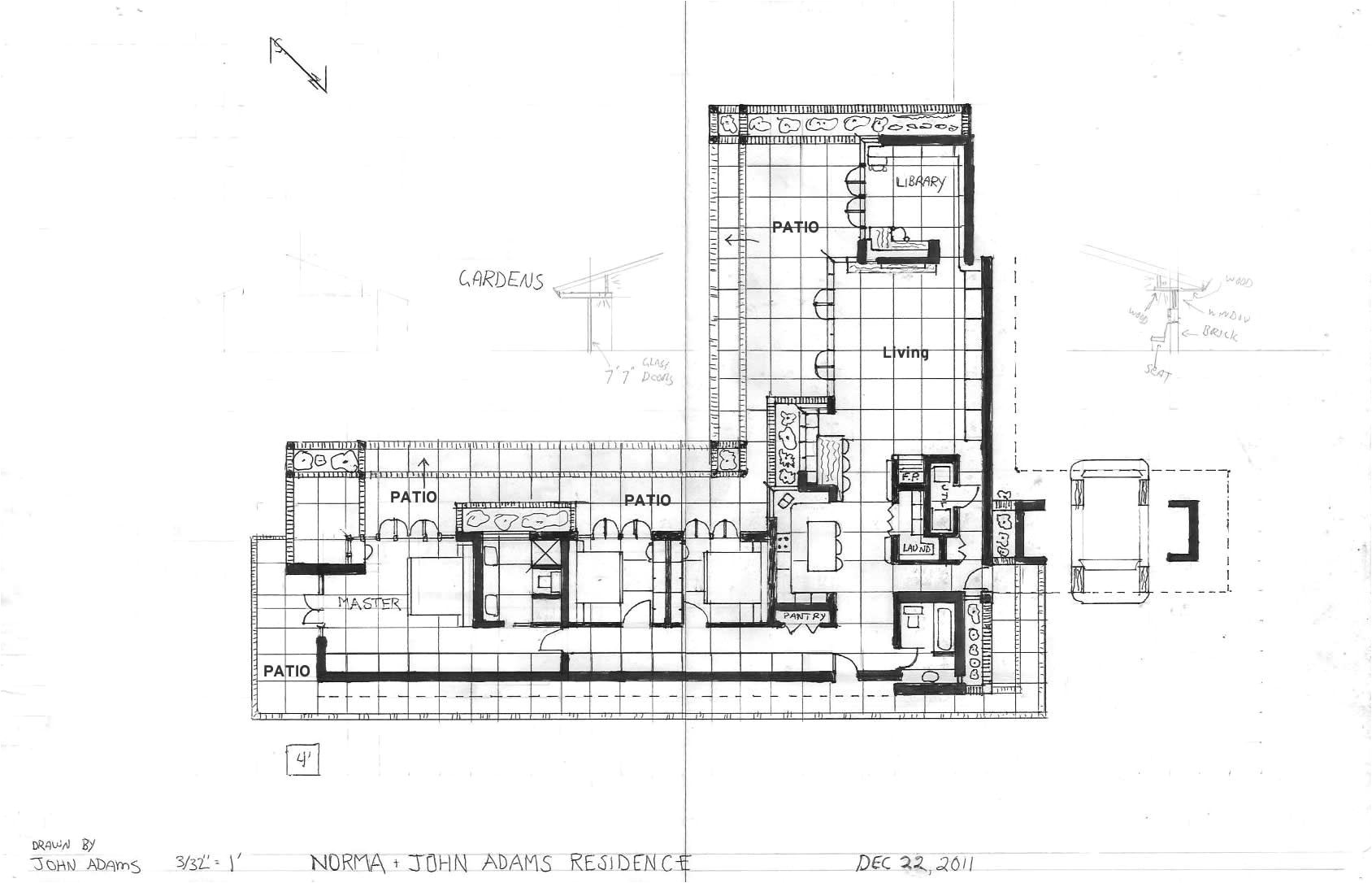 Frank Lloyd Wright Style Home Plans Plan Houses Design Frank Lloyd Wright Pesquisa Google
