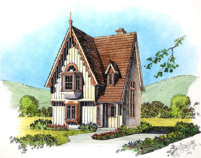 Gothic Revival Home Plans Gothic Revival Cottages Ferrebeekeeper