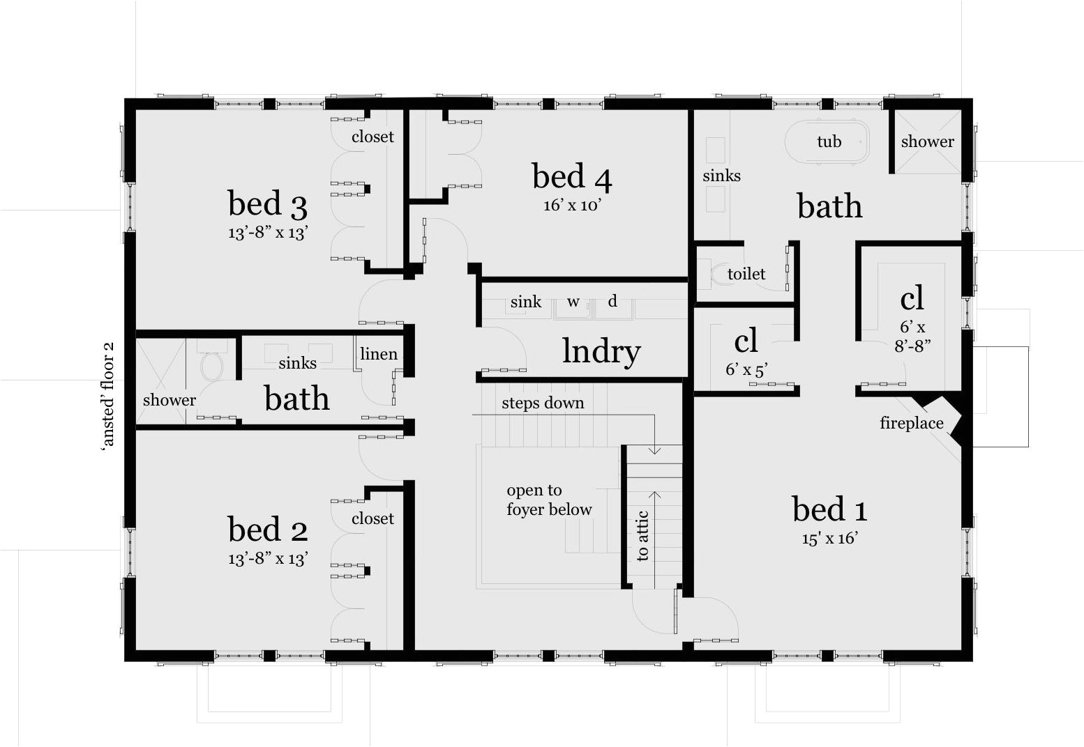 Home 2d Plan 2d House Plans