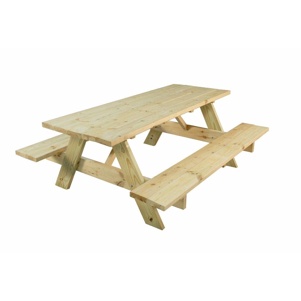 Home Depot Picnic Table Plan 28 In X 72 In Picnic Table 144508 the Home Depot