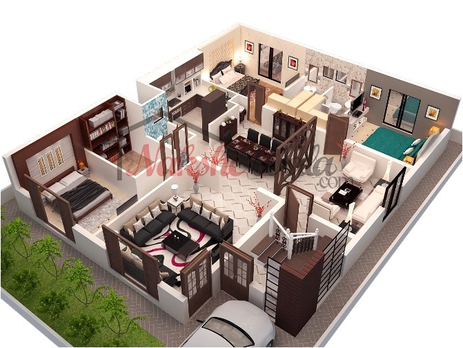 Home Design Plans Ground Floor 3d 3d Floor Plans 3d House Design 3d House Plan Customized Home Design Plans Ground Floor 3d 3d Floor Plans 3d House Design 3d House Plan Customized