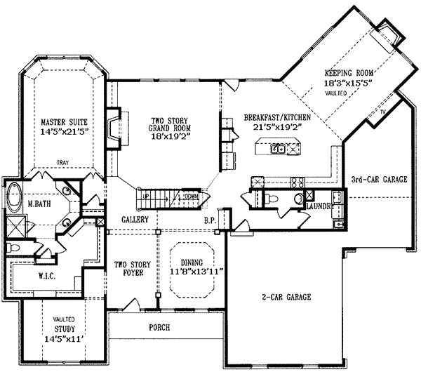 Home Floor Plans with Keeping Rooms Angled Keeping Room 15759ge Architectural Designs Home Floor Plans with Keeping Rooms Angled Keeping Room 15759ge Architectural Designs