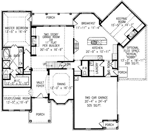 Home Floor Plans with Keeping Rooms Home Plan with Angled Keeping Room 15783ge 1st Floor