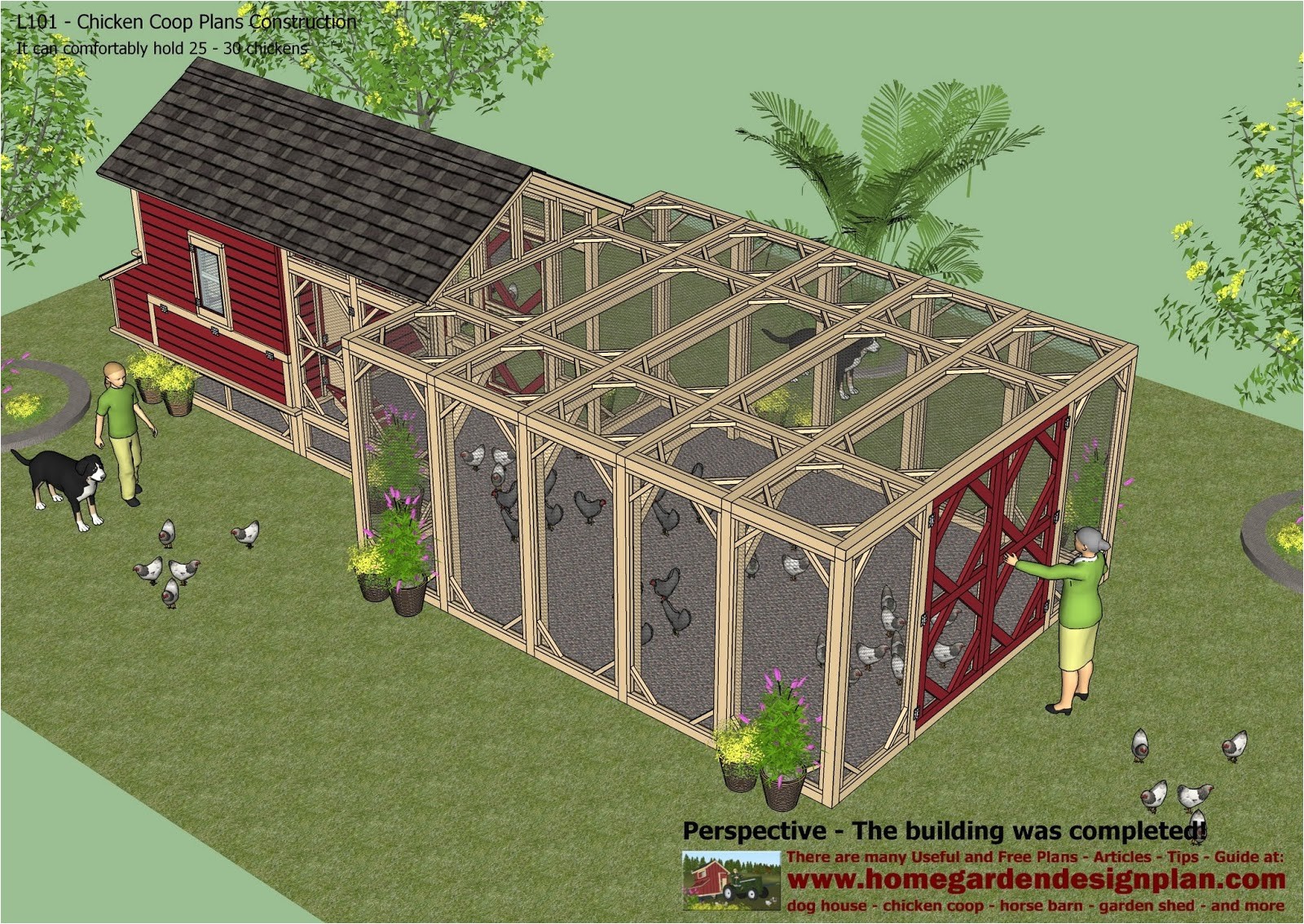 Home Garden Design Plan Hens Plans How to Build A Chicken Coop for 20