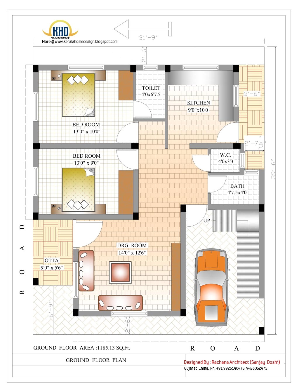 Home Plan Indian Style 2370 Sq Ft Indian Style Home Design Kerala Home Design